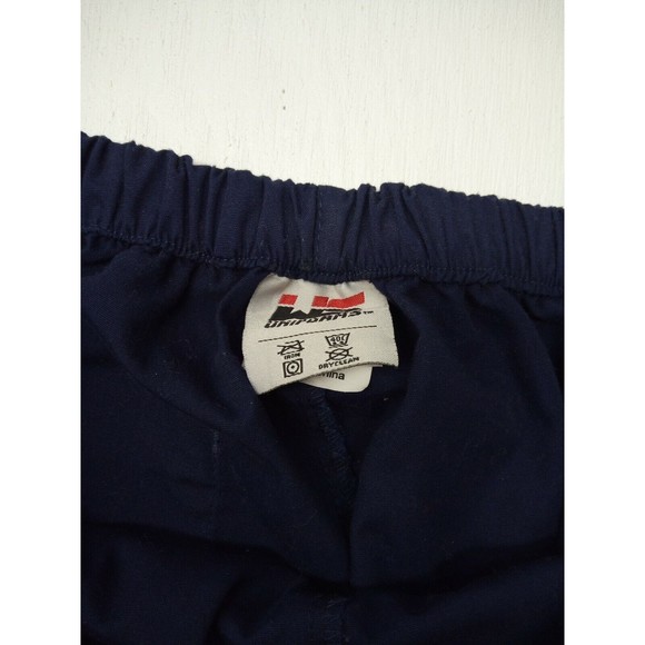 WS Uniform Dark Navy Blue Scrub Pants Size Small Drawstring And Elastic Waist - Picture 4 of 5
